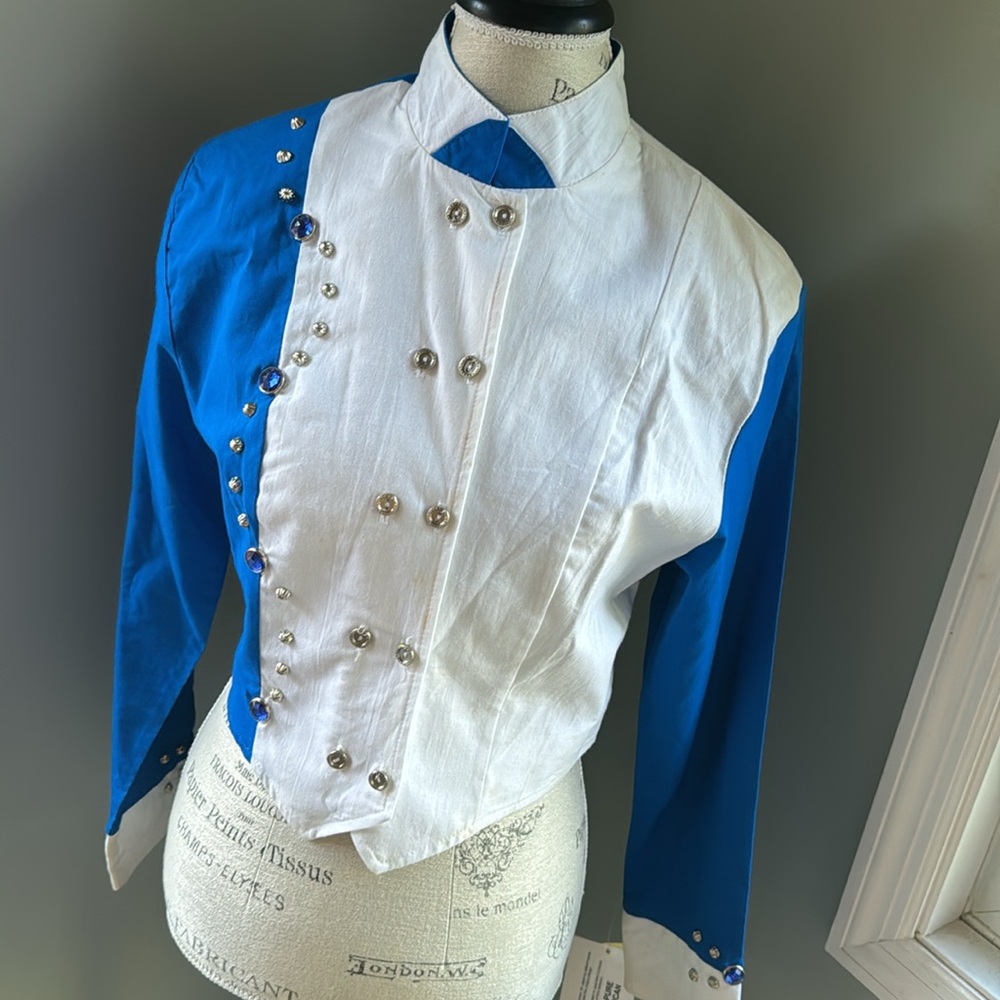 Vintage 1849 Authentic Ranchwear Rodeo embellished top NWT GVC‎ size M